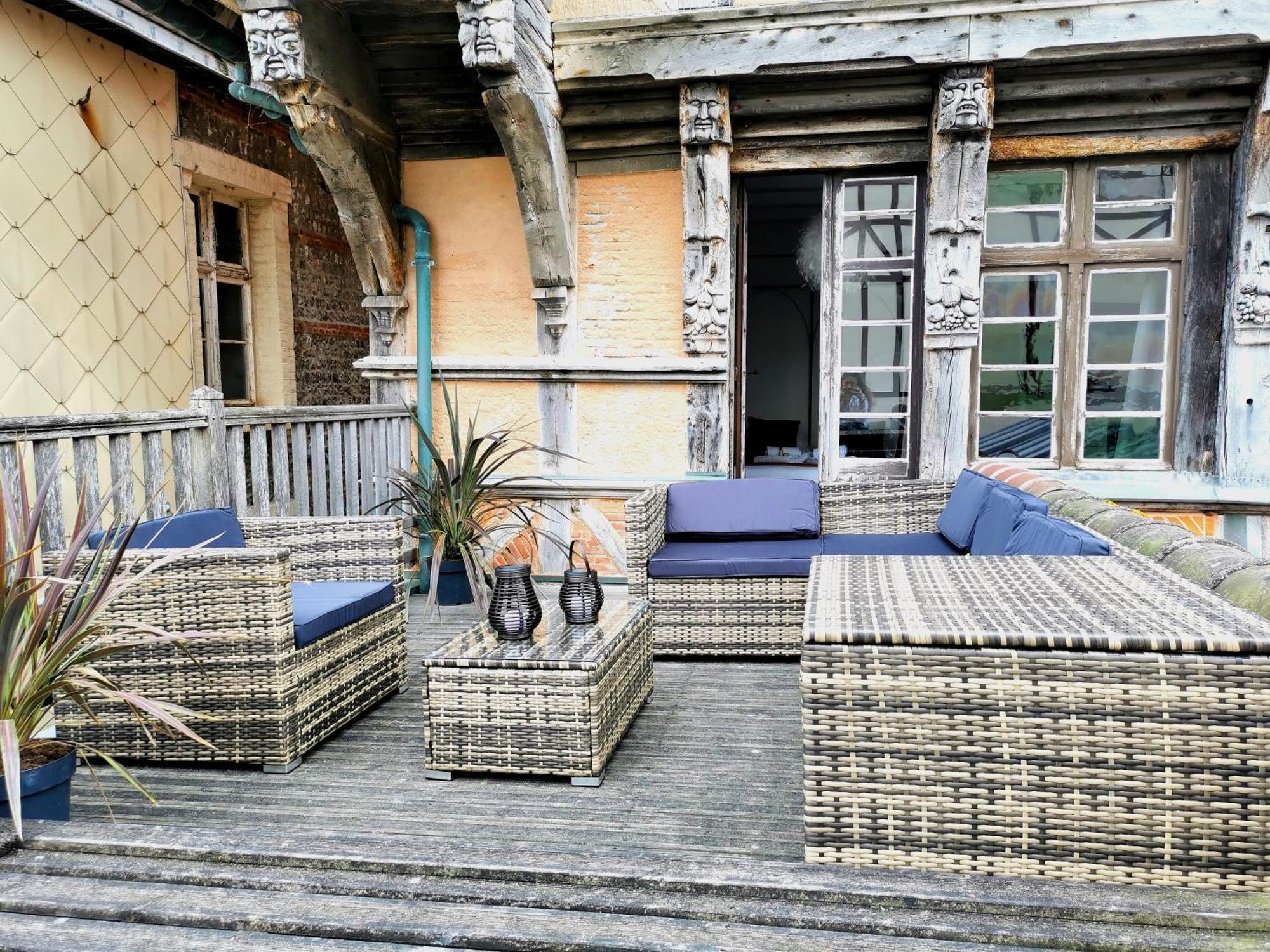 Hotel La Residence Manoir De La Salamandre Этрета Экстерьер фото